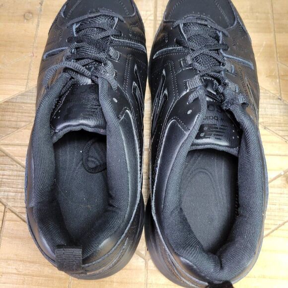New Balance 608 Men's‎ 11.5 4E WIDE Black Work Shoes MX608AB5 Slip Resistant - Picture 9 of 11